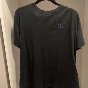 Black Nike Fly retro tee. Size large/TTS or oversized.